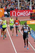 David Rudisha winner of the 800 metres Glasgow Diamond League. Photo: David T. Hewitson/Sports for All Pics